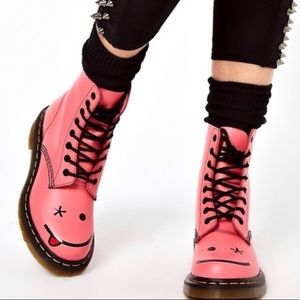 Doc Marten Smiley Face boots